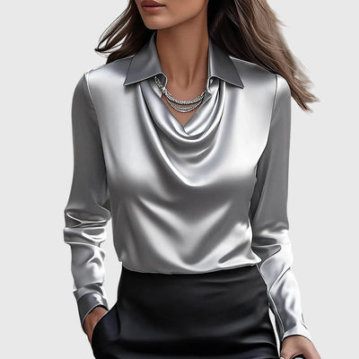 Nola - Satin Sheen Blouse