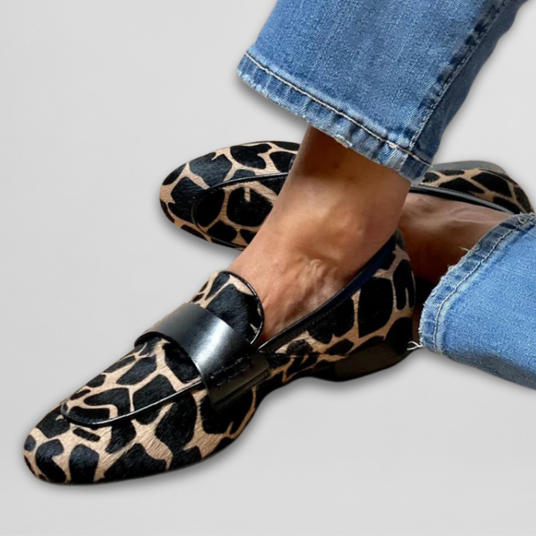 Michaela | Animal-Print Loafer