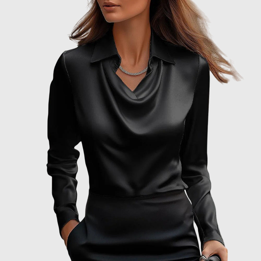 Nola - Satin Sheen Blouse