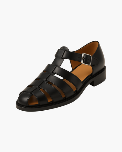 Thomas | Closed sandal with elegant buckle