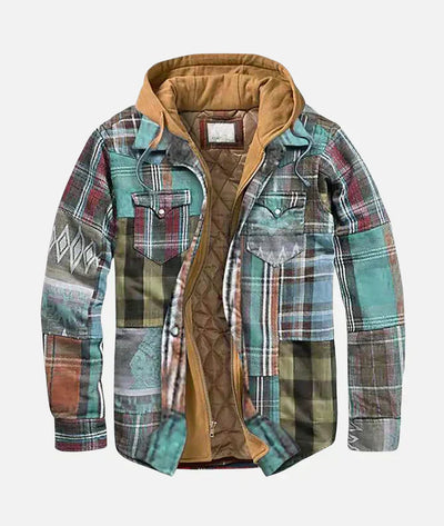 Harrison | Patchwork Plaid Jacket