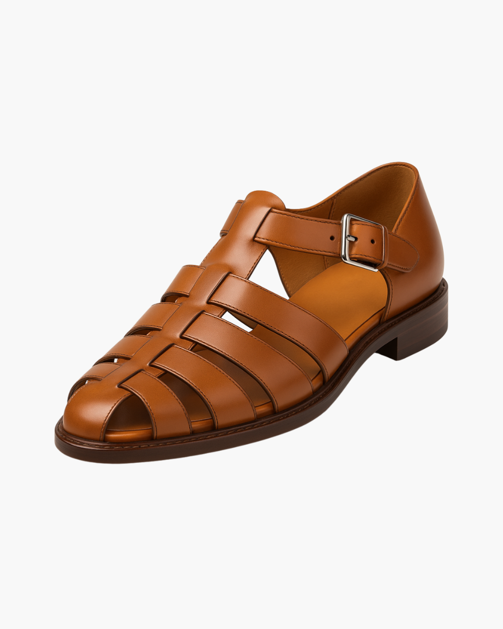 Thomas | Closed sandal with elegant buckle