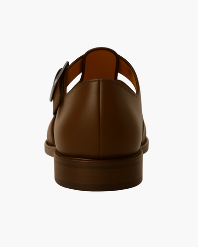 Thomas | Closed sandal with elegant buckle
