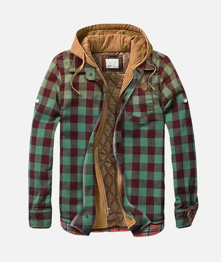 Harrison | Patchwork Plaid Jacket