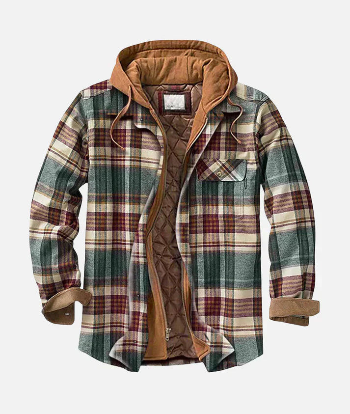 Harrison | Patchwork Plaid Jacket