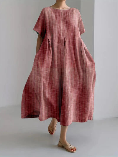 BIANCA | Casual Long Dress with Comfortable Cut and Retro Style for Everyday