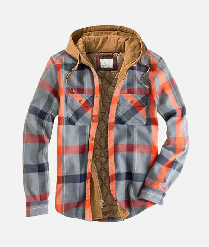 Harrison | Patchwork Plaid Jacket