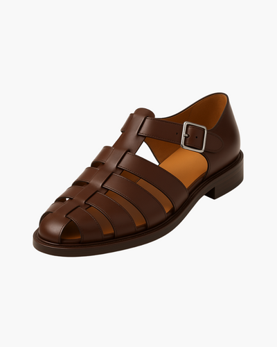 Thomas | Closed sandal with elegant buckle