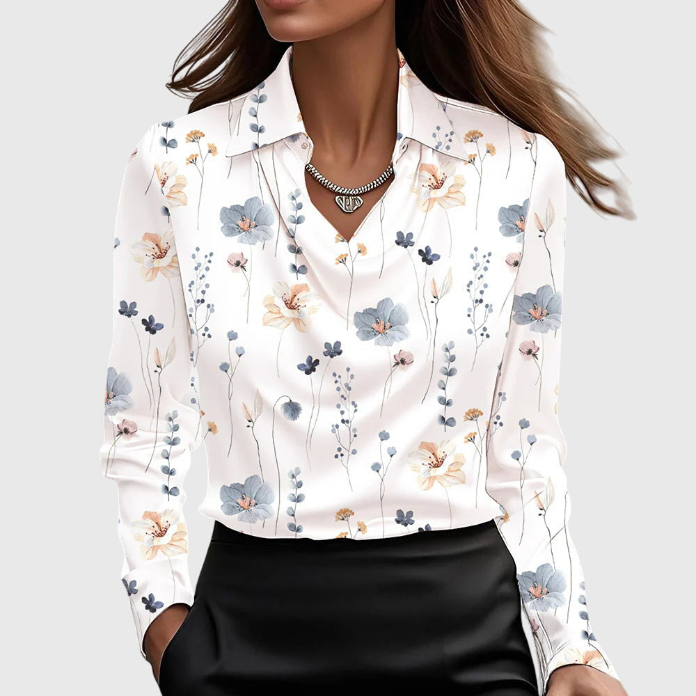 Nola - Satin Sheen Blouse