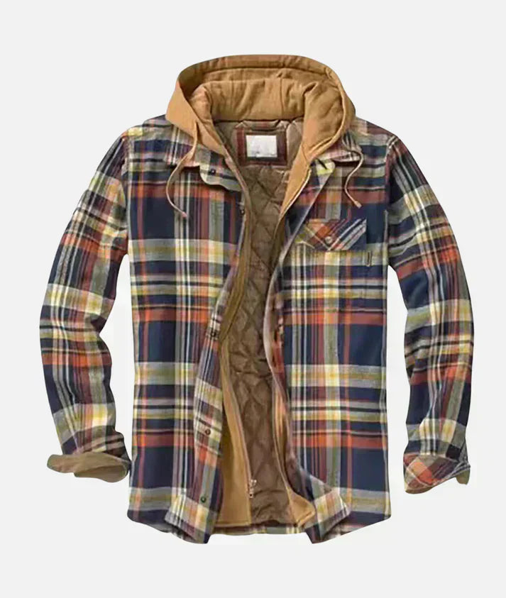 Harrison | Patchwork Plaid Jacket