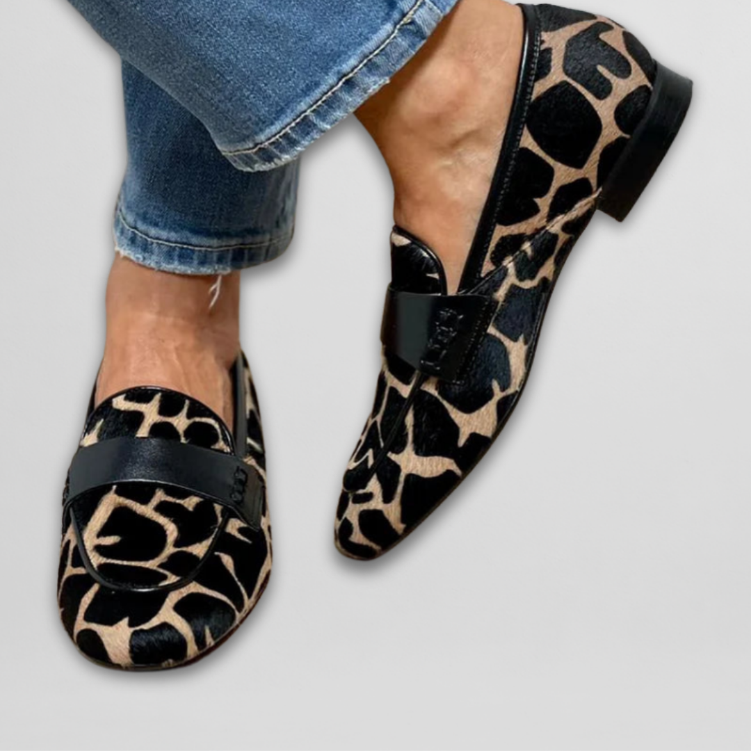 Michaela | Animal-Print Loafer