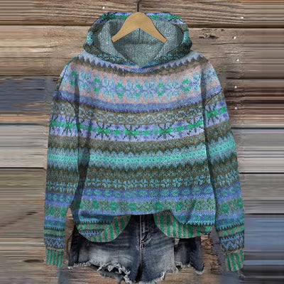 Veyra™ | Retro Ethnic Hoodie
