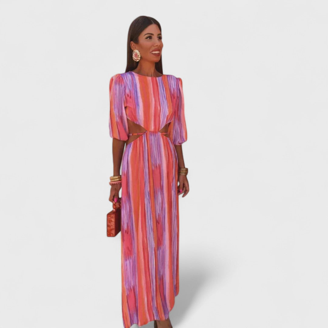 Lara - Elegant dress with cut-outs