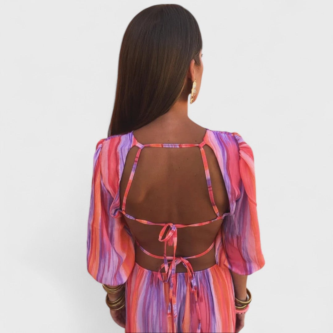 Lara - Elegant dress with cut-outs