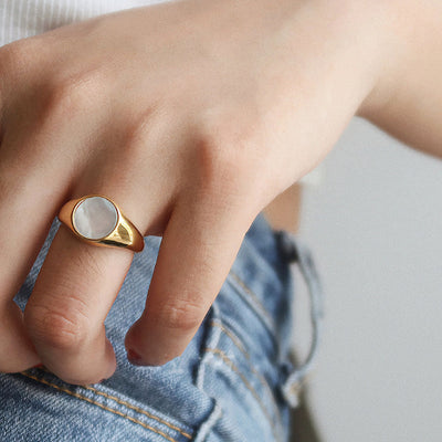Mother of Pearl Ring