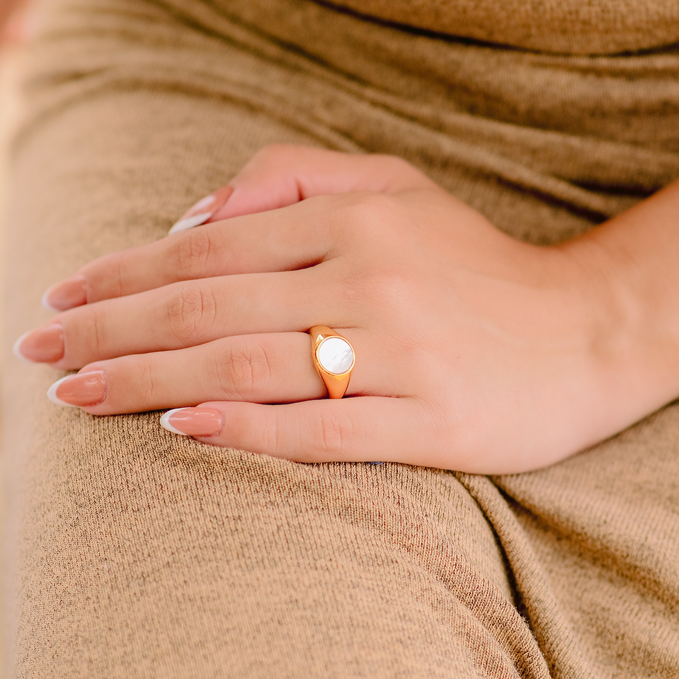 Mother of Pearl Ring