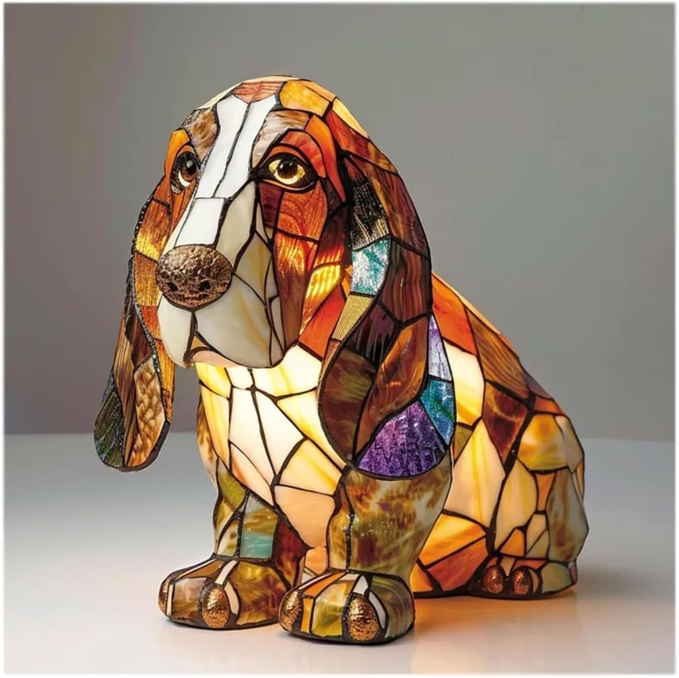 Senna | Dog Lamp Magisk made of colored glass