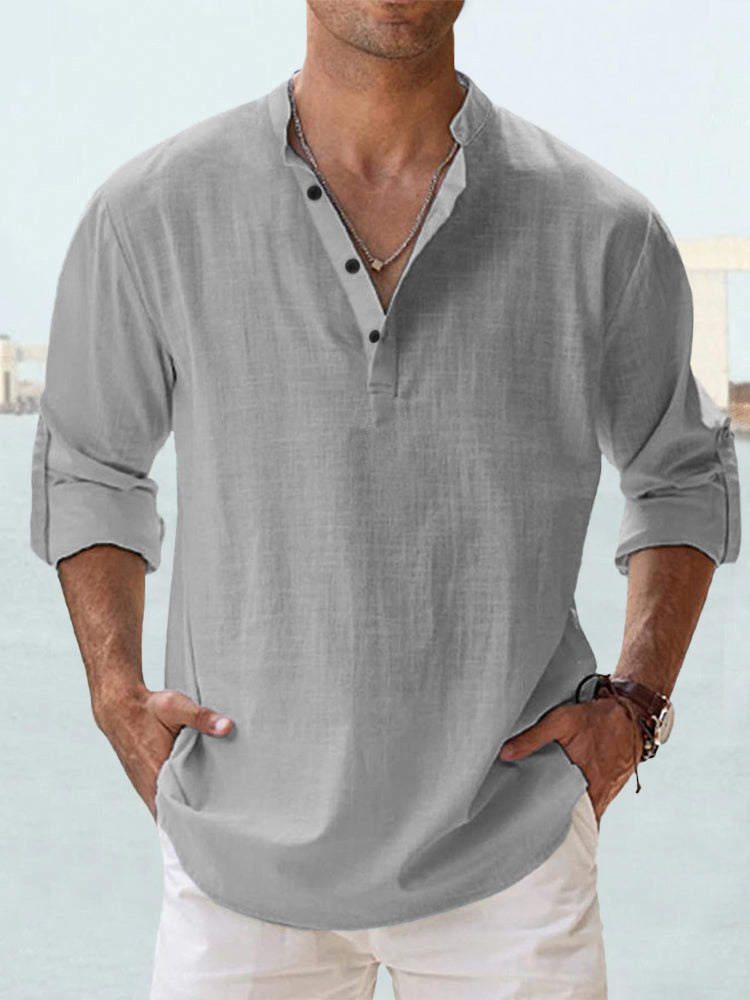 Danny - Breathable Linen Shirt
