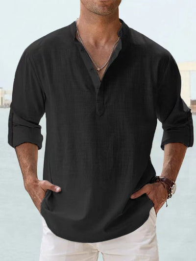 Danny - Breathable Linen Shirt