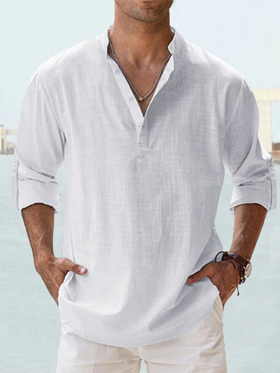 Danny - Breathable Linen Shirt