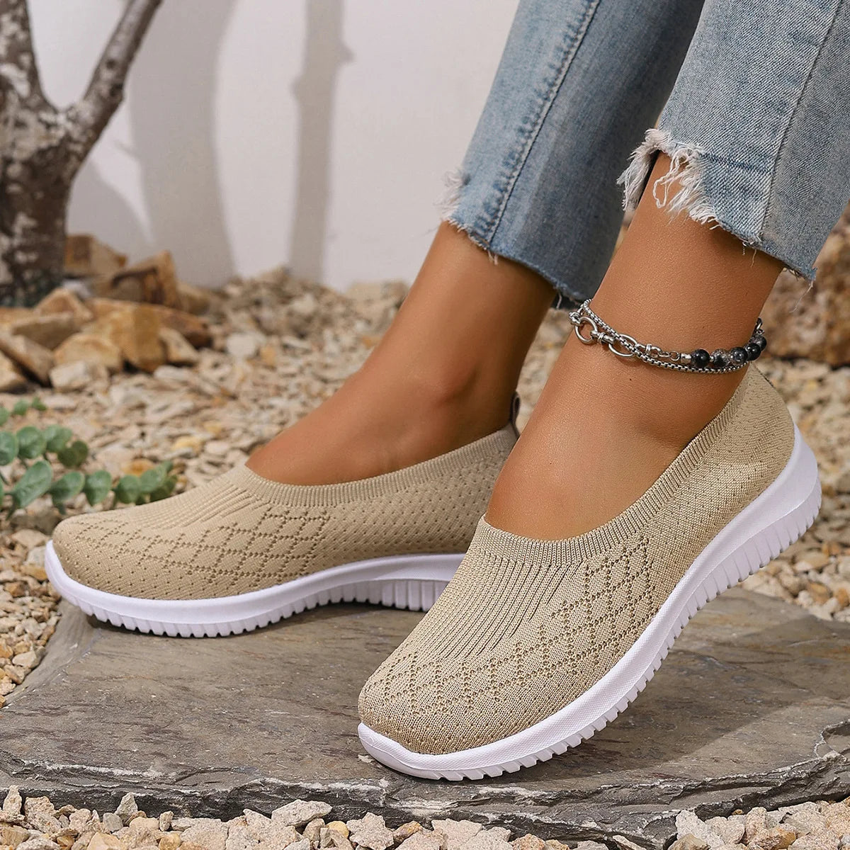 Sofina - Anti-Slip Breathable Slip-On Shoes