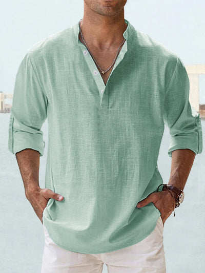 Danny - Breathable Linen Shirt