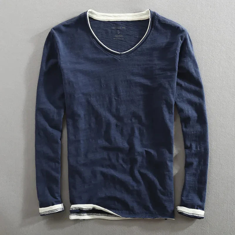 Diego - Long Sleeve Cotton Shirt