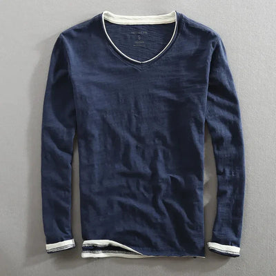 Diego - Long Sleeve Cotton Shirt