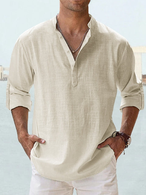 Danny - Breathable Linen Shirt