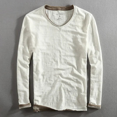 Diego - Long Sleeve Cotton Shirt