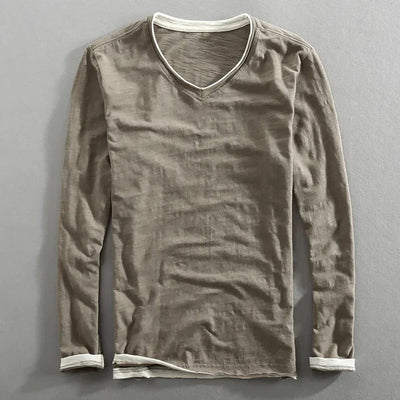 Diego - Long Sleeve Cotton Shirt