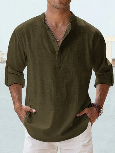 Danny - Breathable Linen Shirt