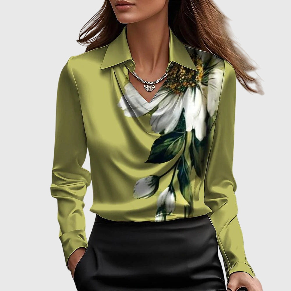Nola - Satin Sheen Blouse