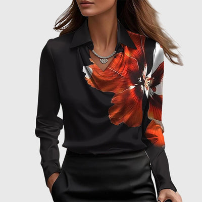 Nola - Satin Sheen Blouse