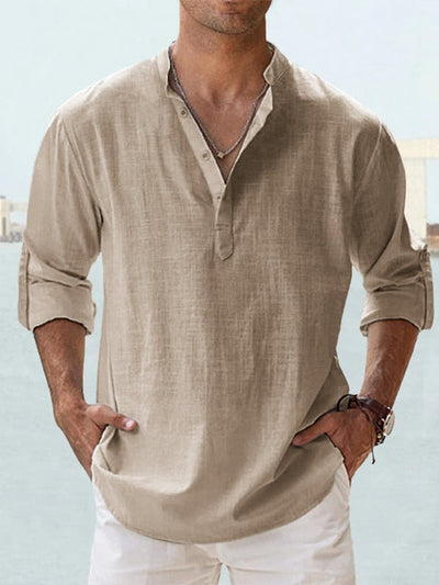 Danny - Breathable Linen Shirt