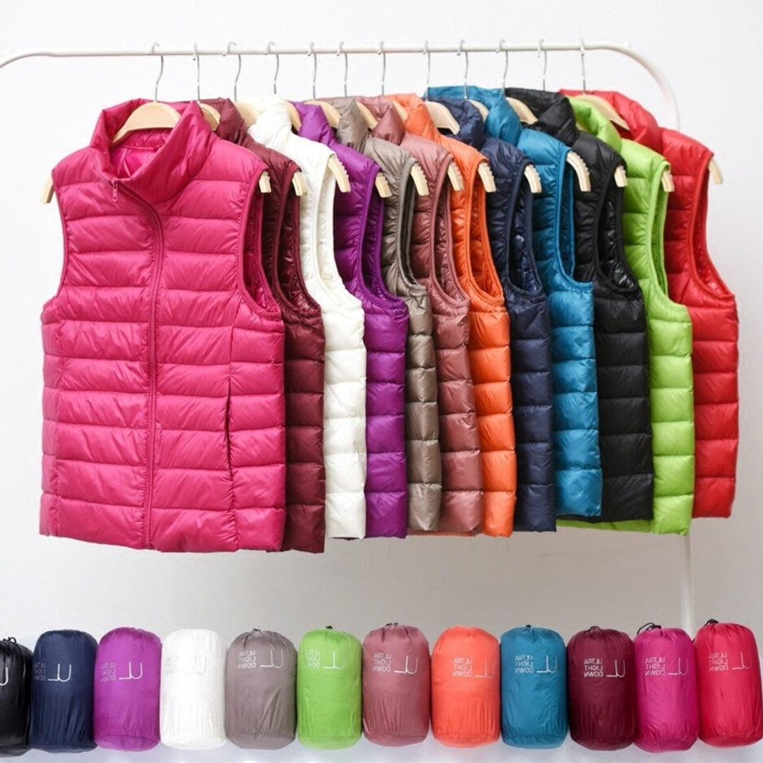Bianca | Luxury Ultralight Puffer Vest