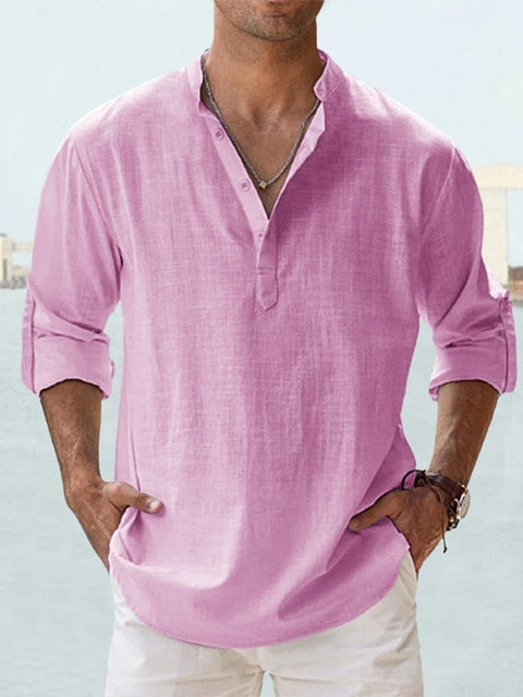 Danny - Breathable Linen Shirt