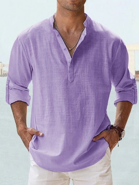 Danny - Breathable Linen Shirt